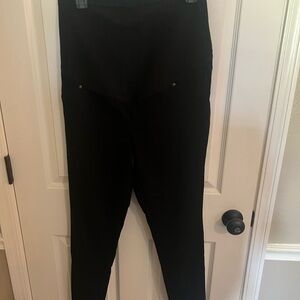 Time and Tru Black and Dark Denum Maternity Skinny Jeans